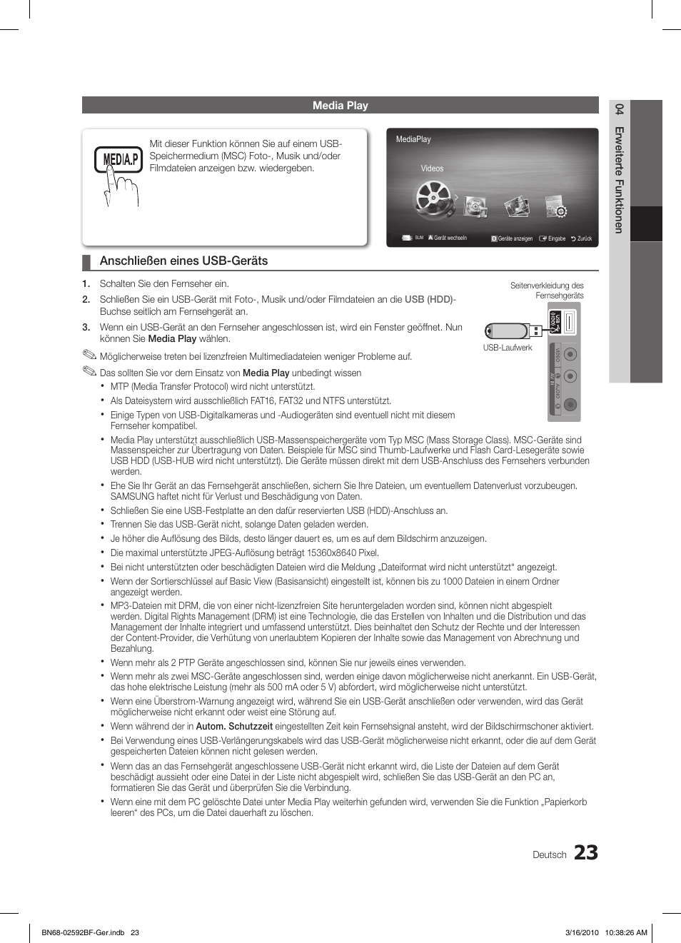 Samsung LE26C450E1W User Manual | Page 62 / 158