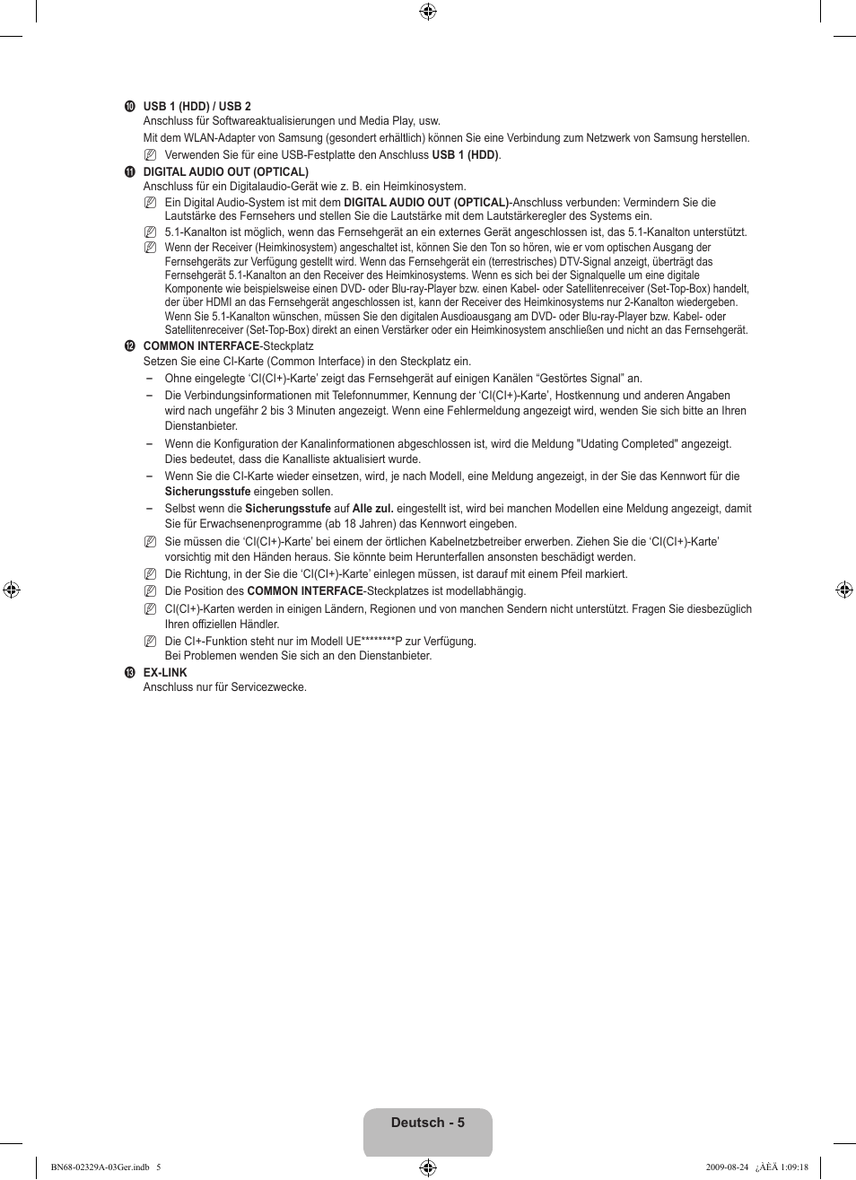 Samsung UE40B7020WW User Manual | Page 171 / 704
