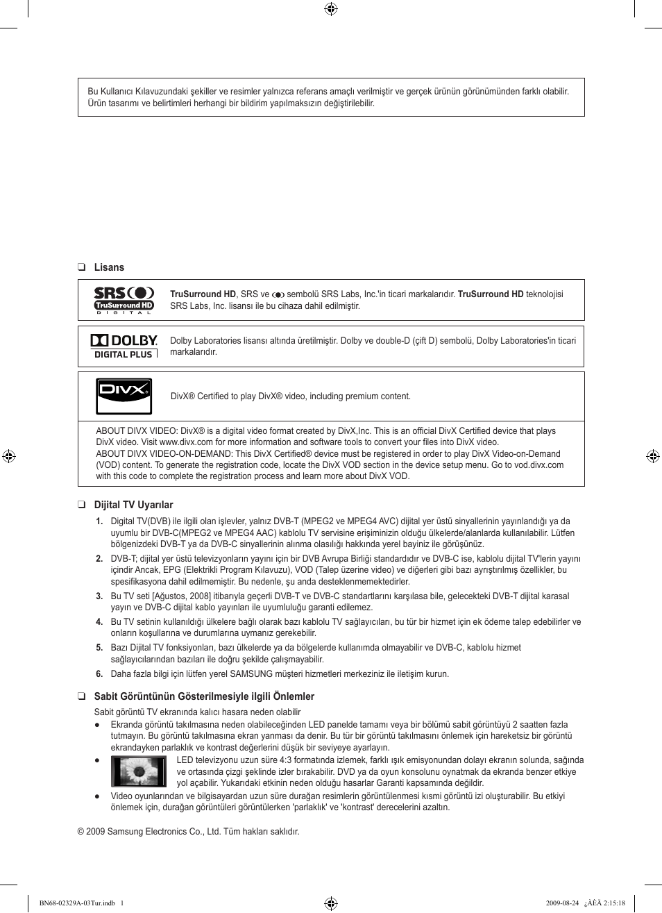 Samsung UE40B7020WW User Manual | Page 622 / 704