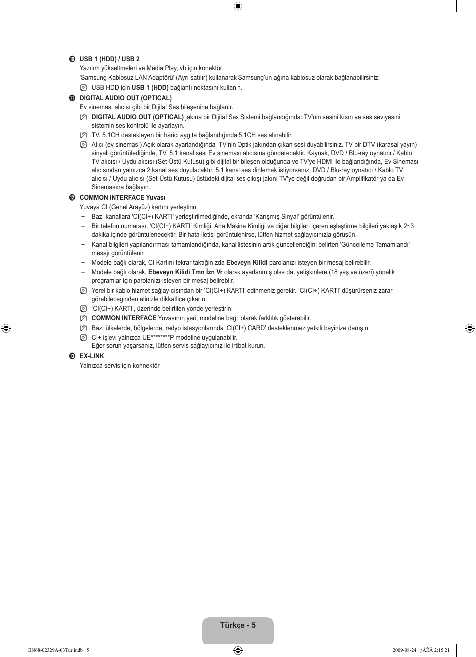 Samsung UE40B7020WW User Manual | Page 627 / 704
