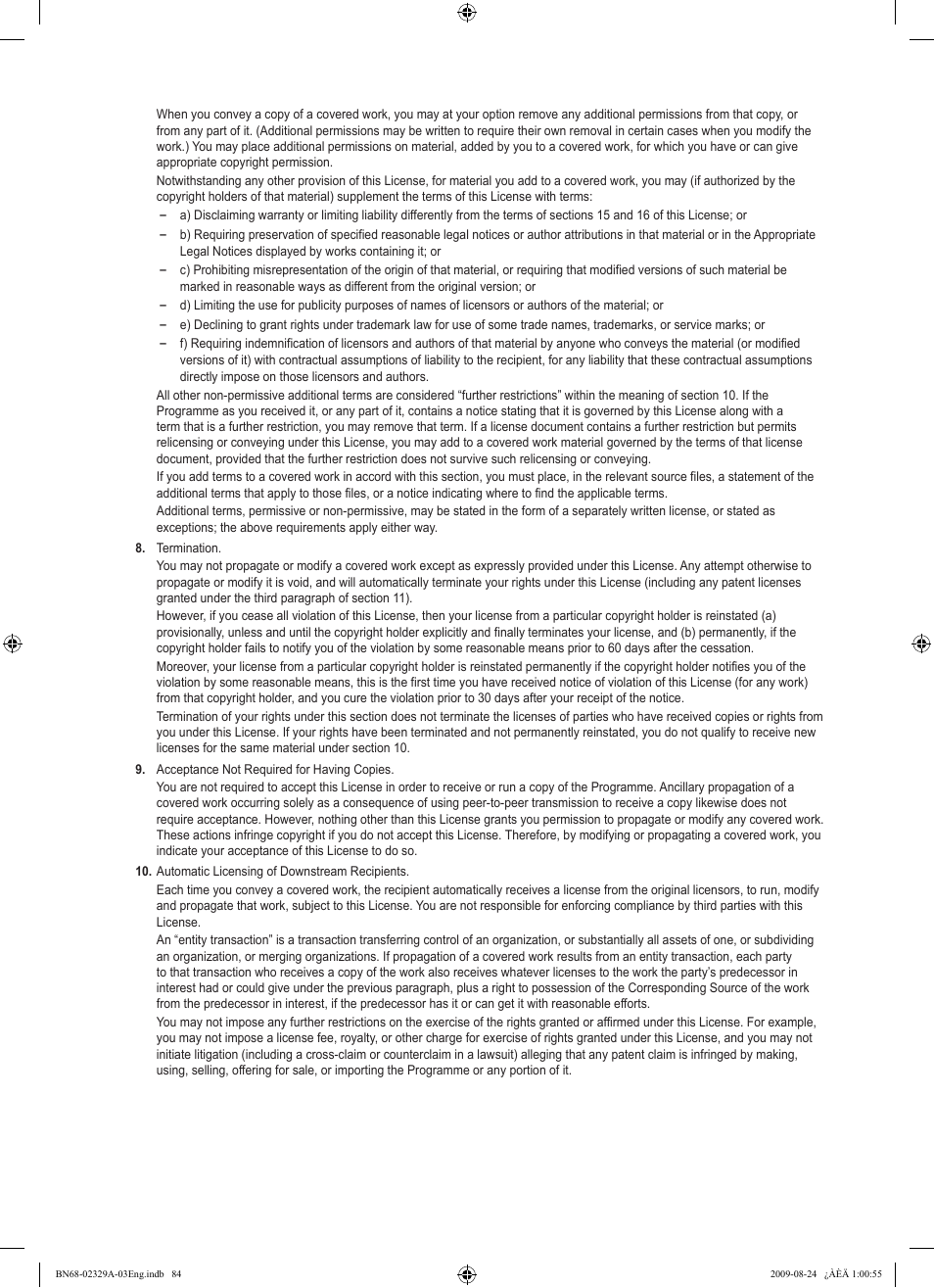 Samsung UE40B7020WW User Manual | Page 86 / 704