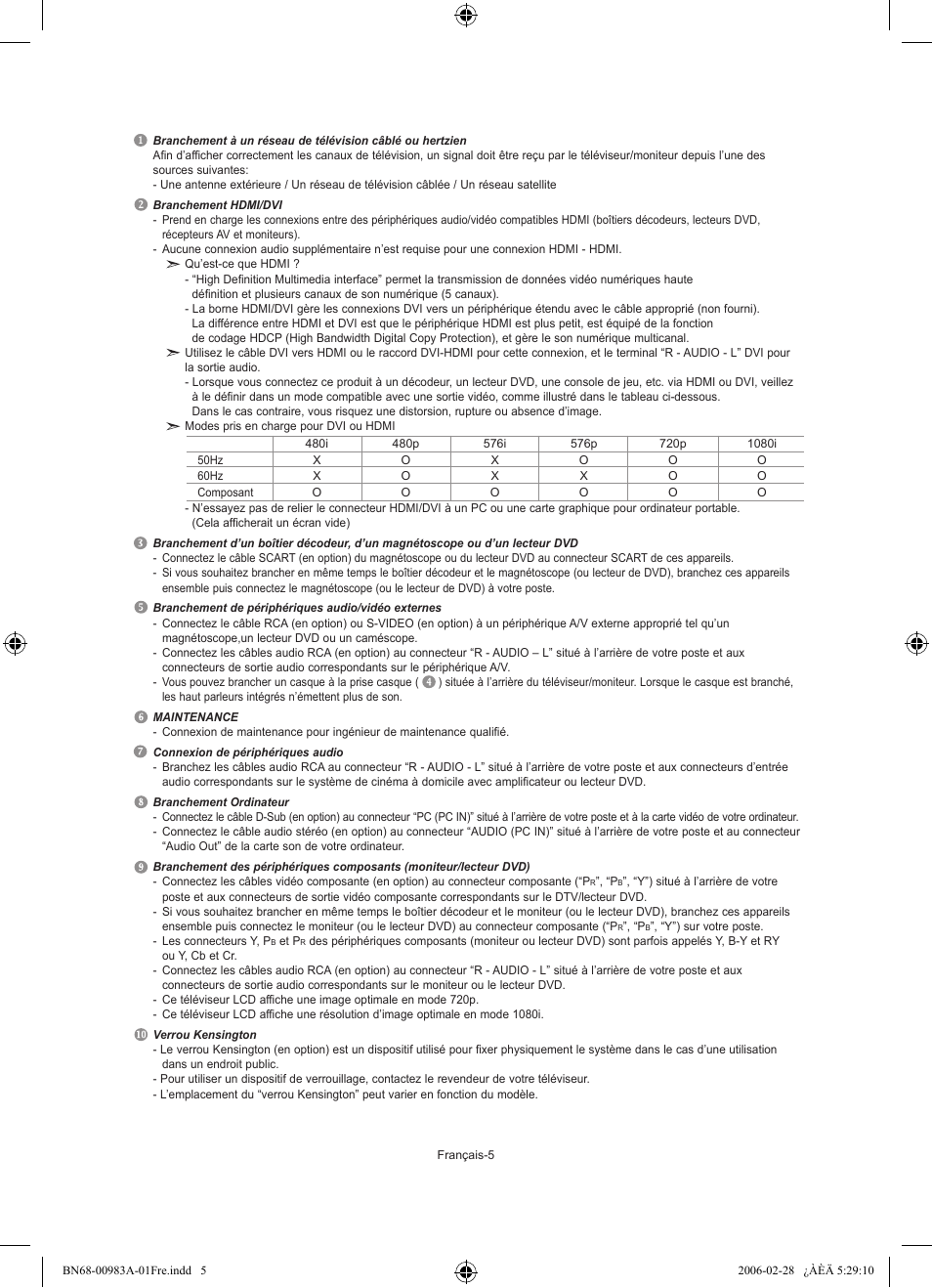 Samsung LE26R71B User Manual | Page 33 / 187