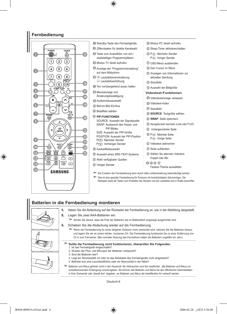 Samsung LE26R71B User Manual | Page 60 / 187