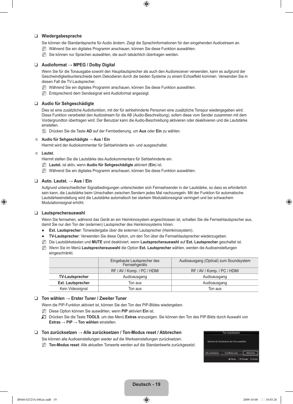 Samsung LE40B650T2W User Manual | Page 179 / 674