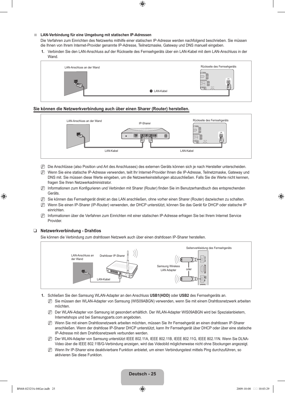 Samsung LE40B650T2W User Manual | Page 185 / 674