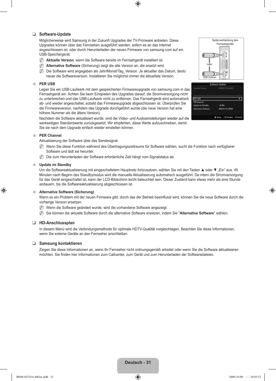 Samsung LE40B650T2W User Manual | Page 191 / 674