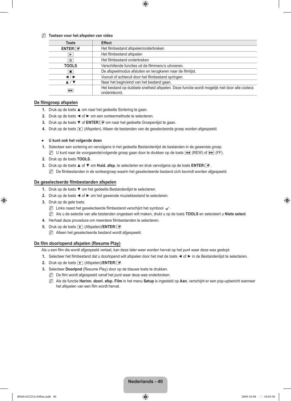 Samsung LE40B650T2W User Manual | Page 272 / 674