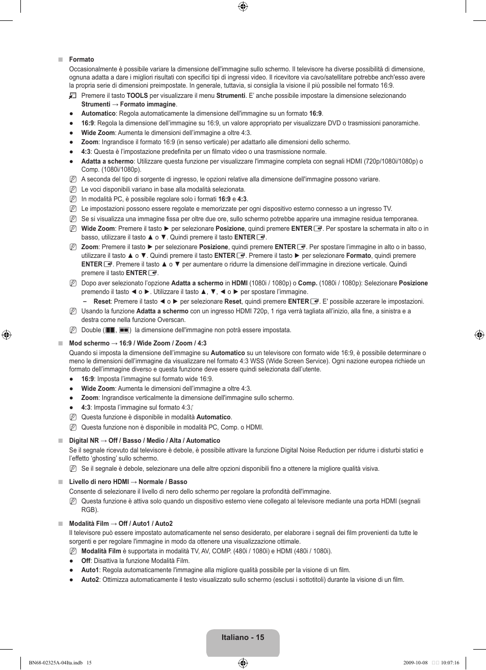 Samsung LE40B650T2W User Manual | Page 319 / 674