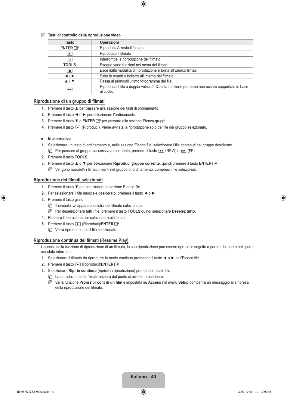 Samsung LE40B650T2W User Manual | Page 344 / 674