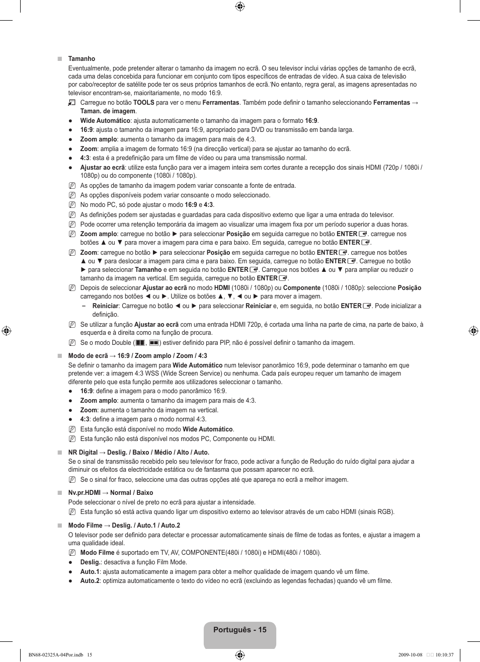 Samsung LE40B650T2W User Manual | Page 465 / 674