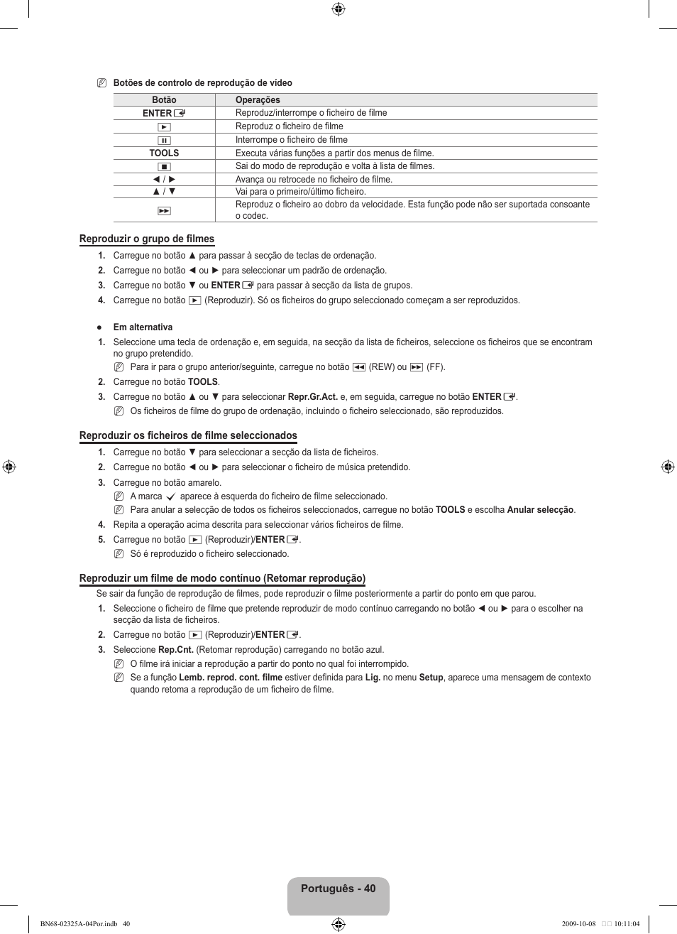 Samsung LE40B650T2W User Manual | Page 490 / 674