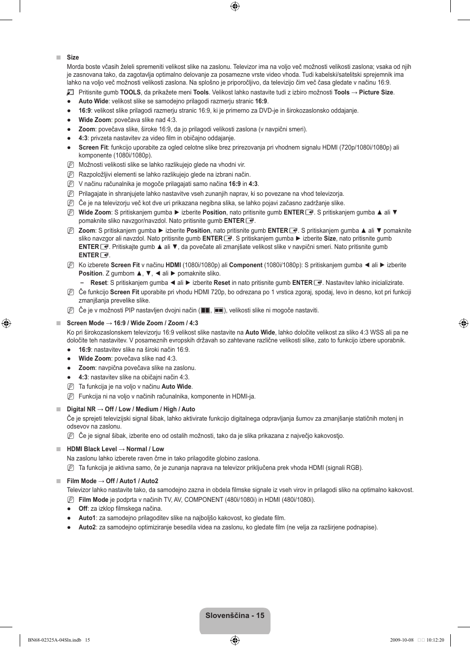 Samsung LE40B650T2W User Manual | Page 537 / 674