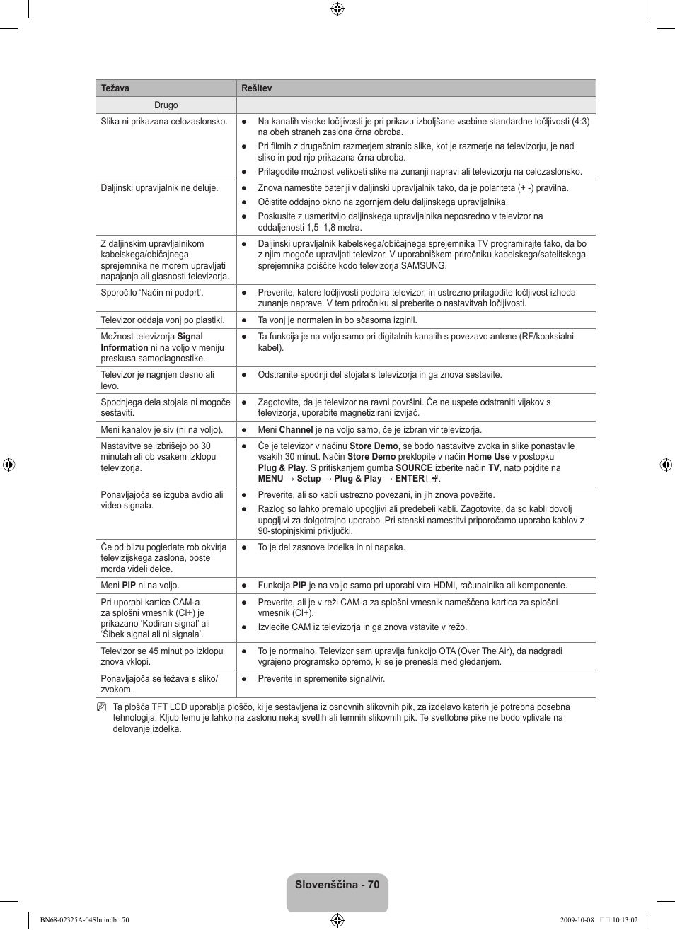 Samsung LE40B650T2W User Manual | Page 592 / 674