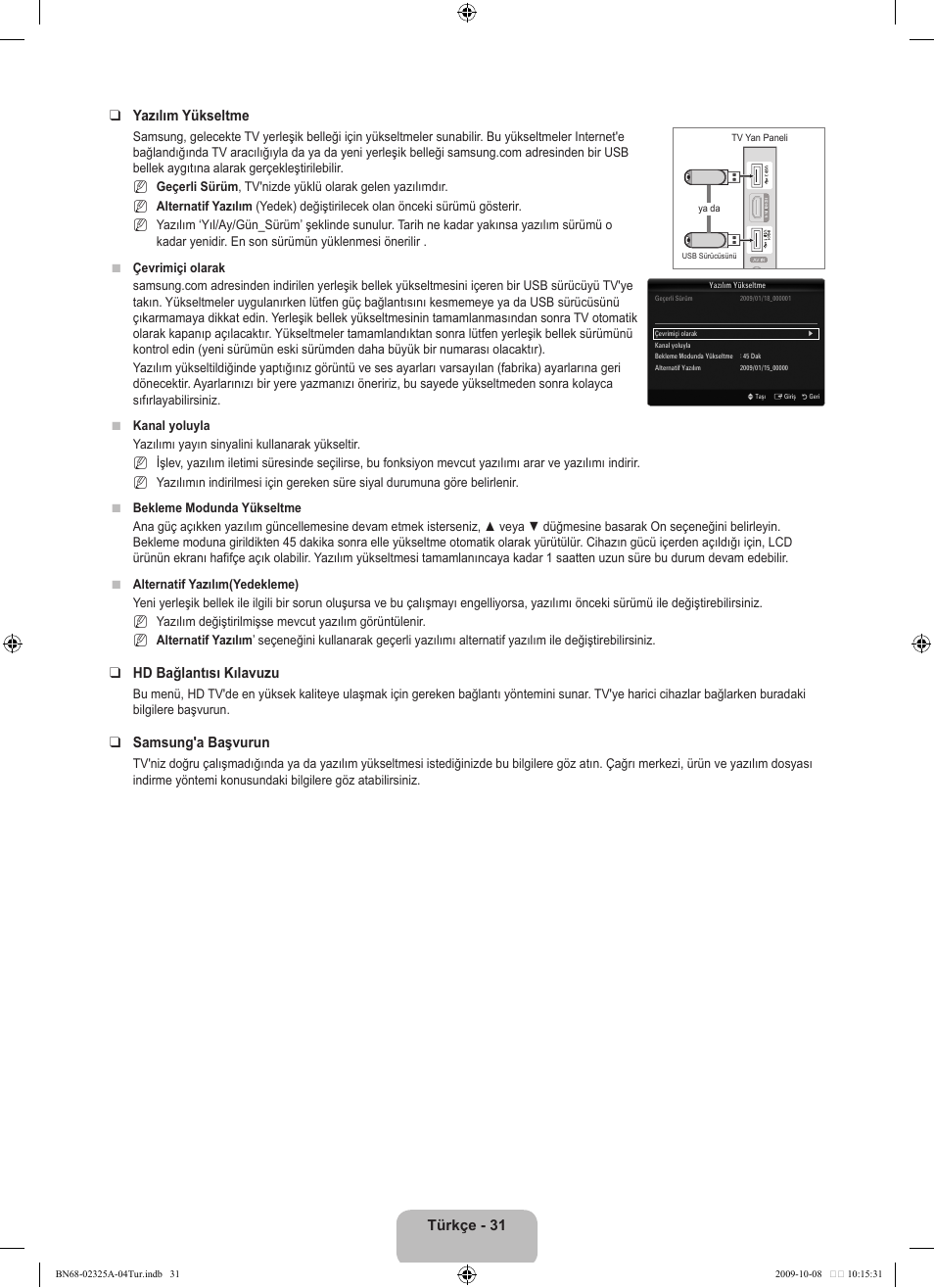 Samsung LE40B650T2W User Manual | Page 625 / 674