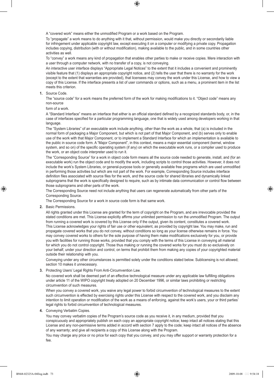 Samsung LE40B650T2W User Manual | Page 75 / 674