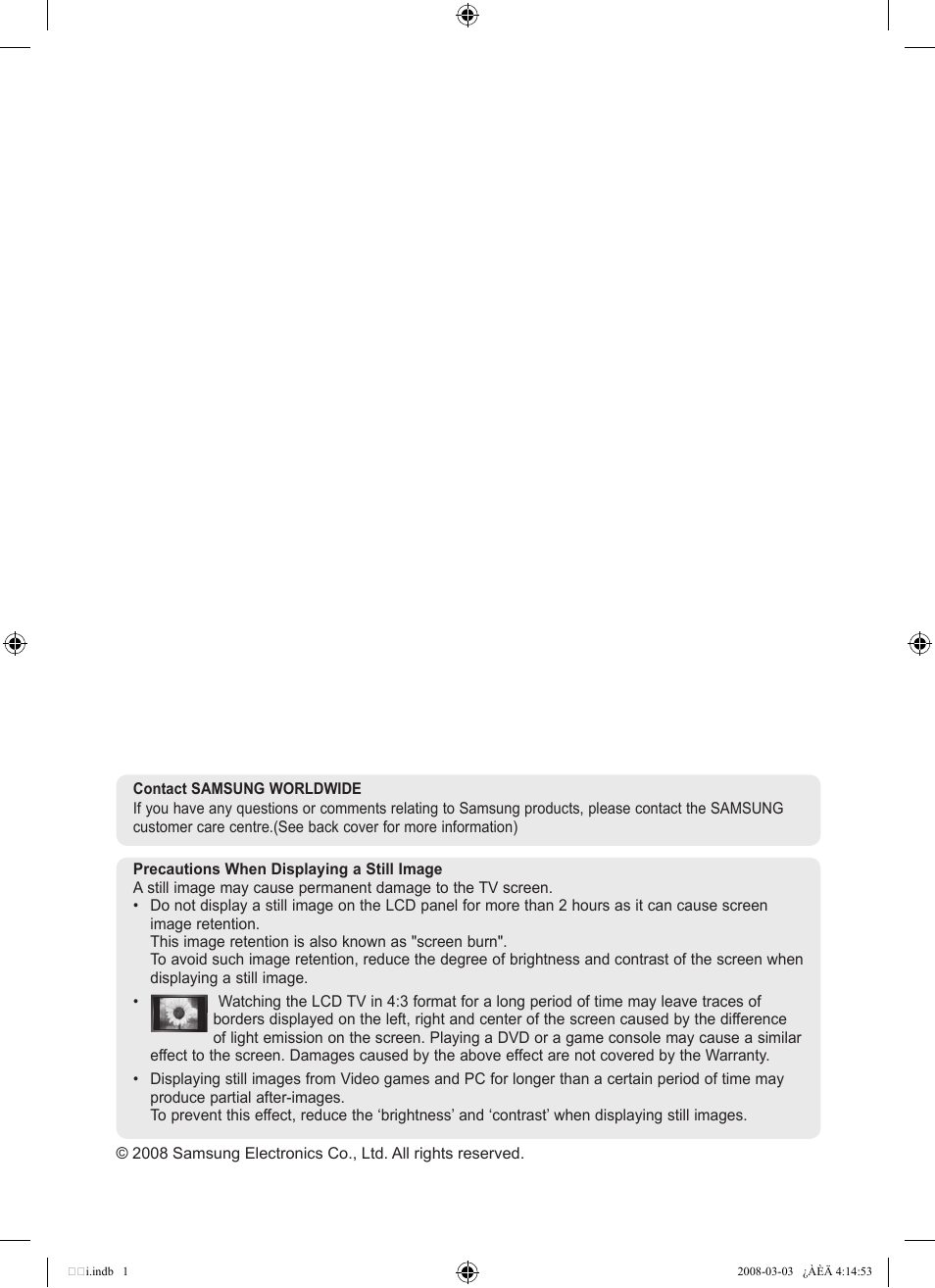 Samsung LE26A457C1D User Manual | Page 2 / 482