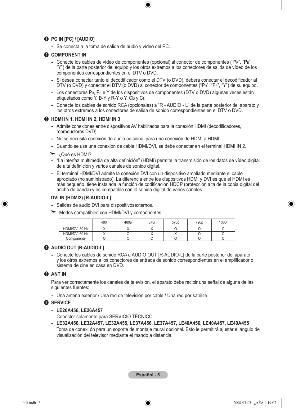 Samsung LE26A457C1D User Manual | Page 307 / 482