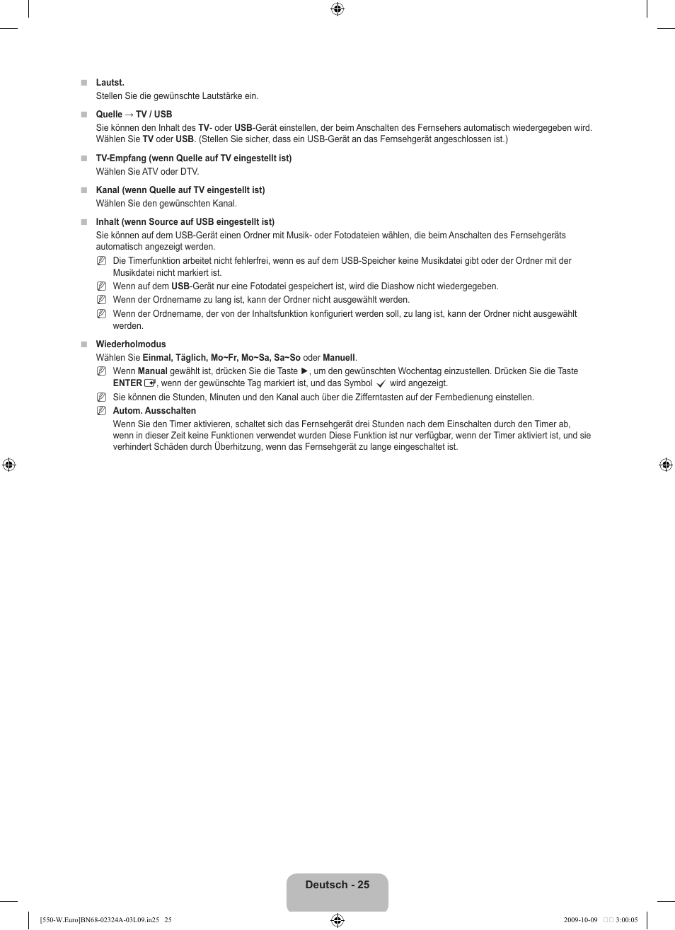 Samsung LE32B550A5P User Manual | Page 137 / 458