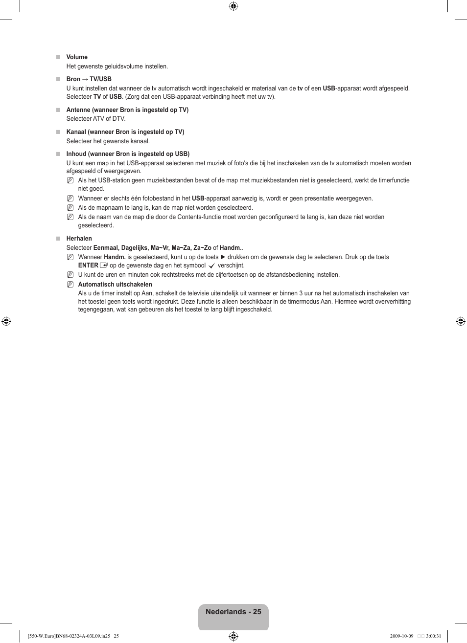 Samsung LE32B550A5P User Manual | Page 185 / 458