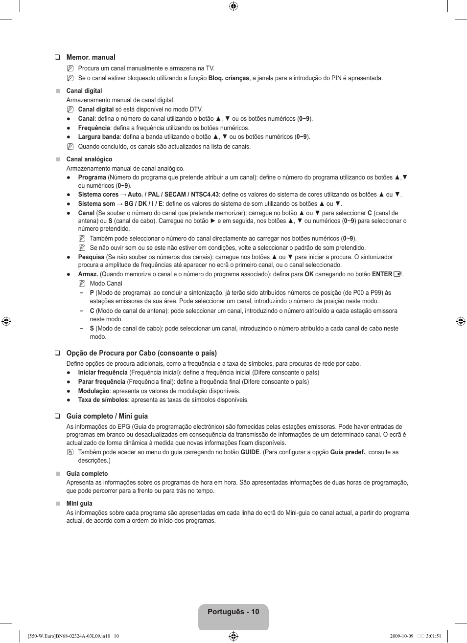 Samsung LE32B550A5P User Manual | Page 316 / 458