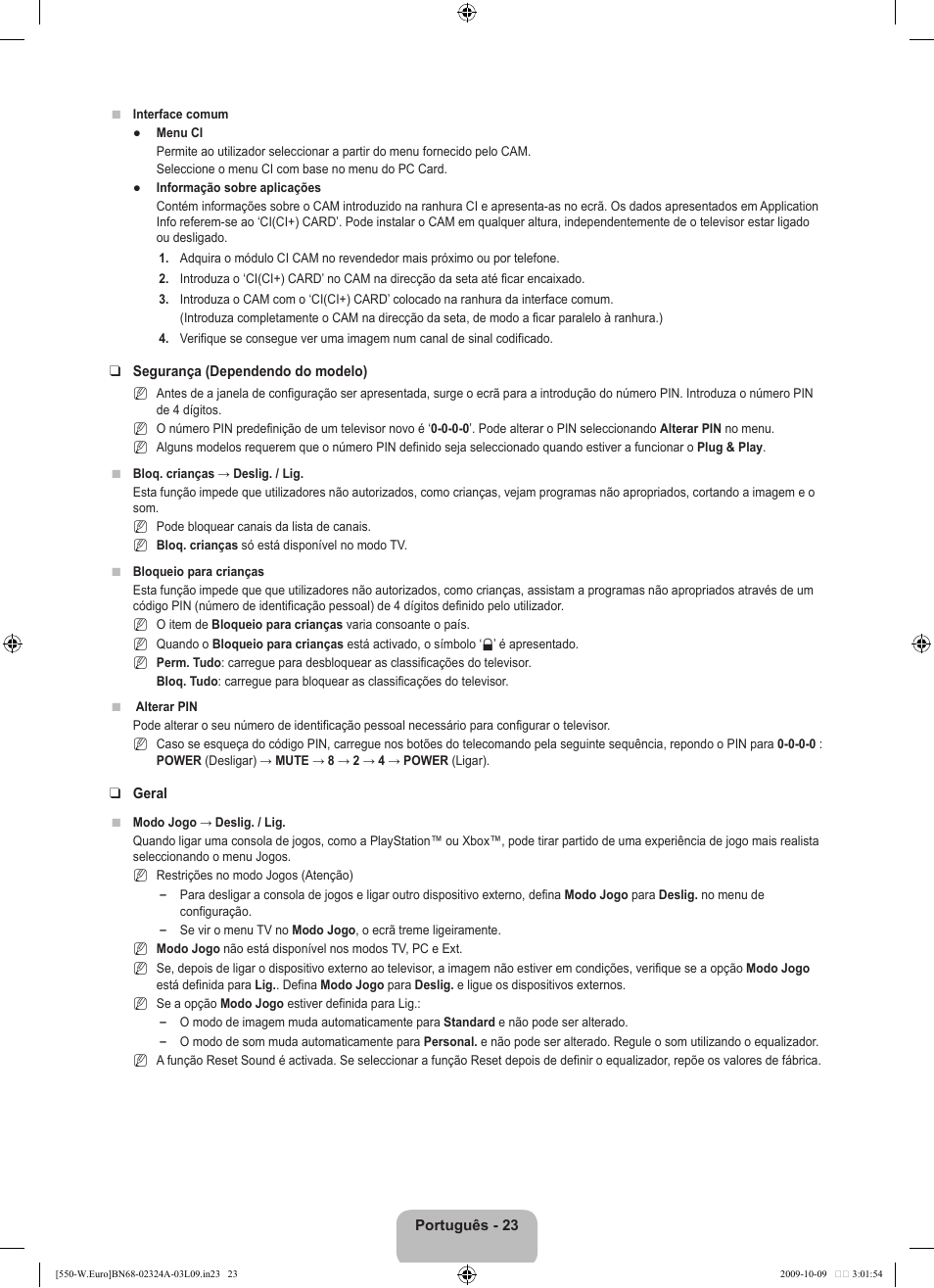 Samsung LE32B550A5P User Manual | Page 329 / 458
