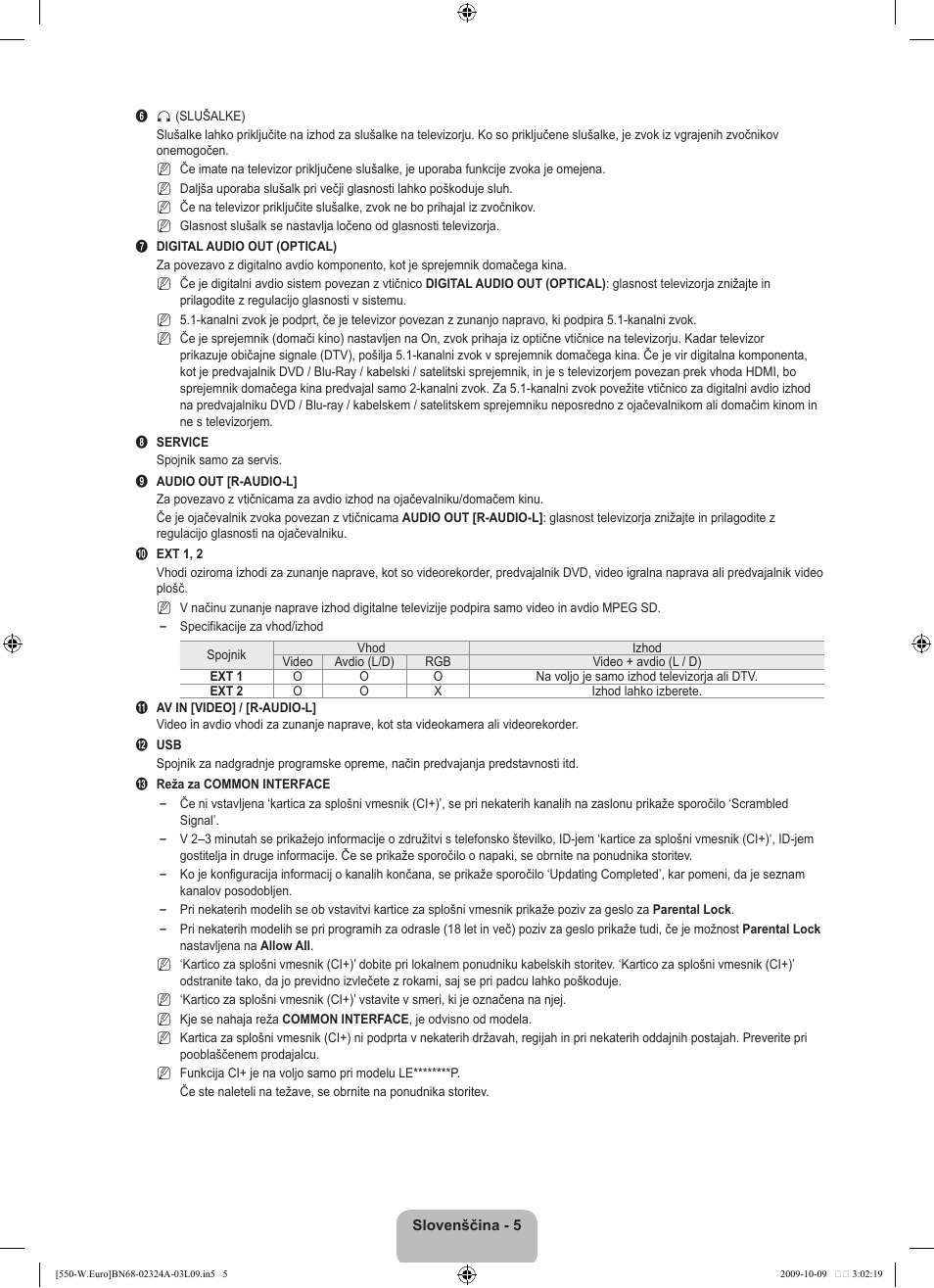 Samsung LE32B550A5P User Manual | Page 359 / 458