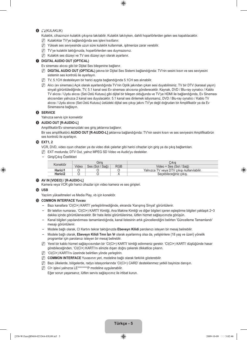 Samsung LE32B550A5P User Manual | Page 407 / 458