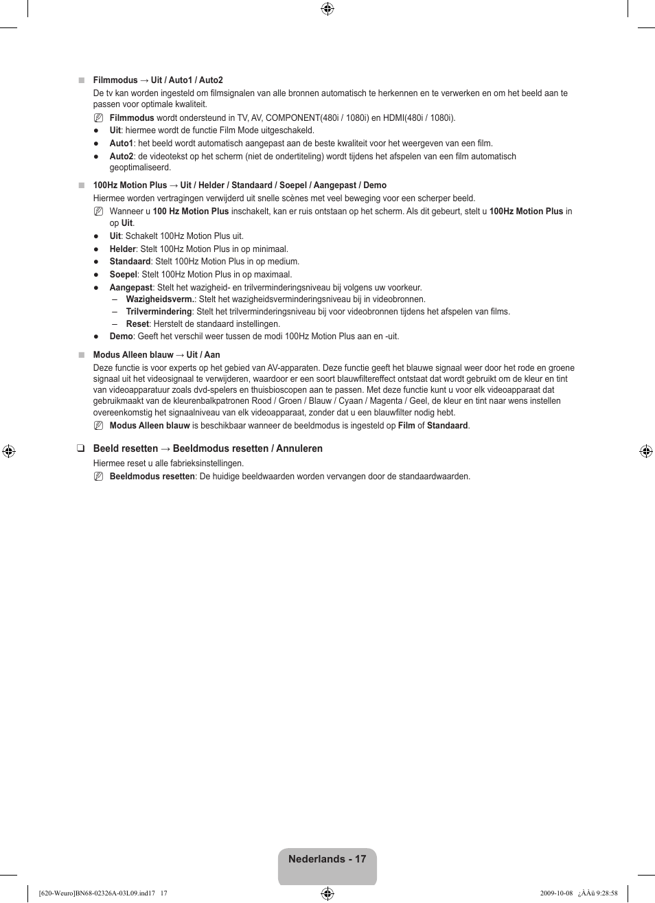 Samsung LE46B620R3W User Manual | Page 177 / 458