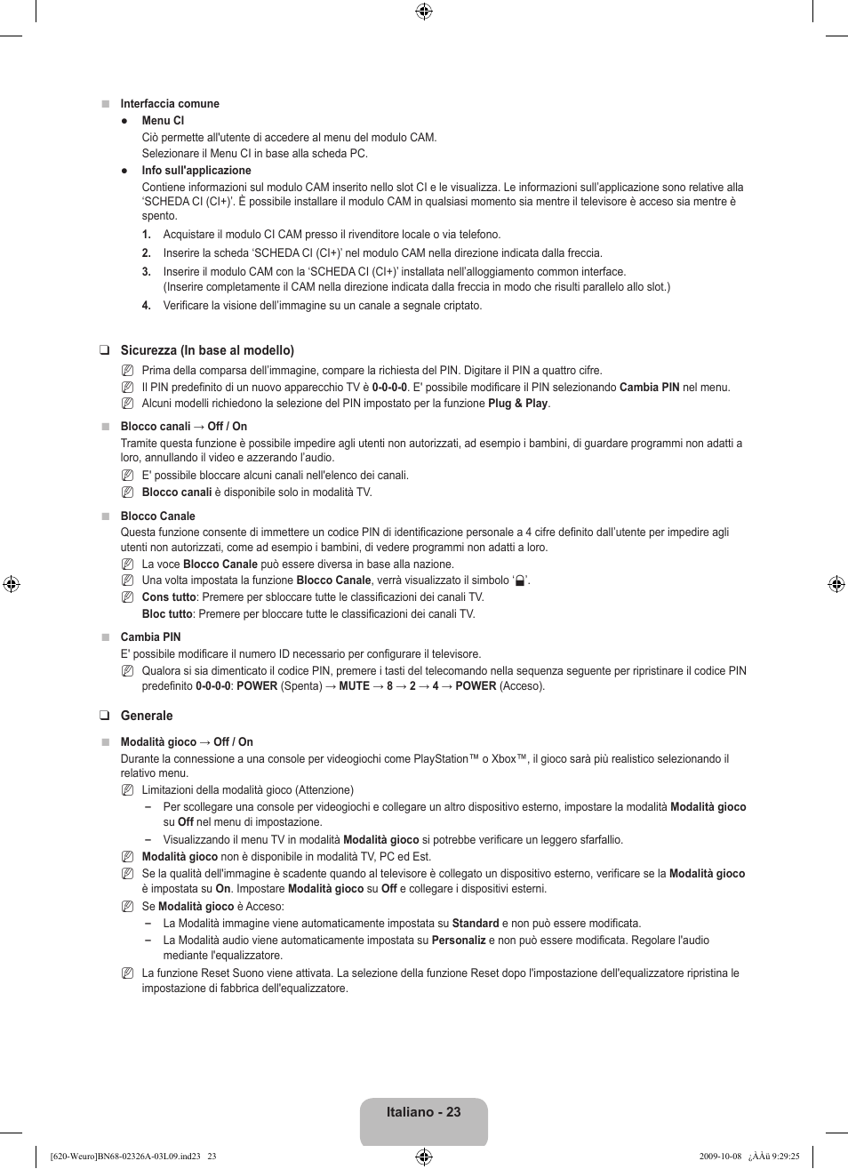 Samsung LE46B620R3W User Manual | Page 231 / 458