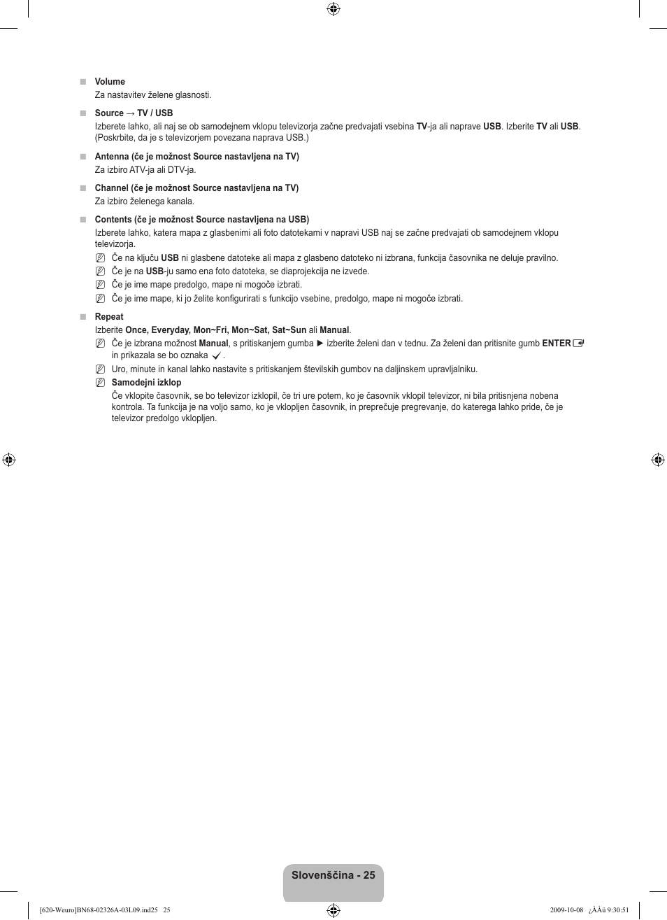 Samsung LE46B620R3W User Manual | Page 379 / 458