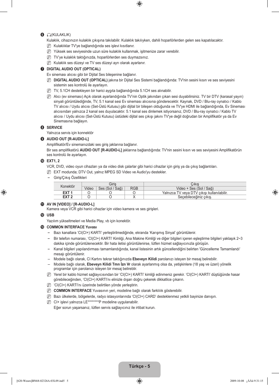 Samsung LE46B620R3W User Manual | Page 407 / 458