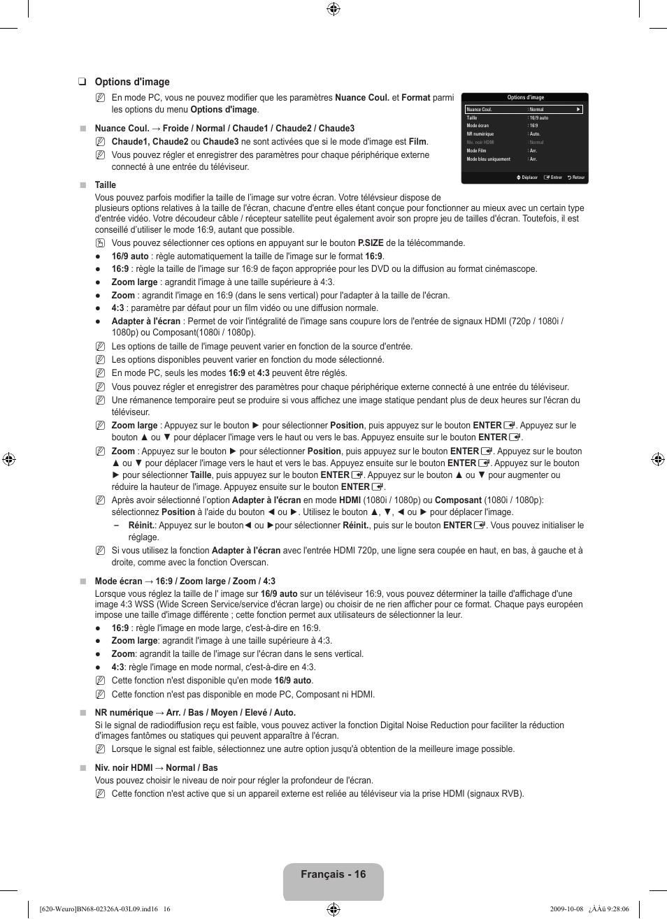 Samsung LE46B620R3W User Manual | Page 80 / 458