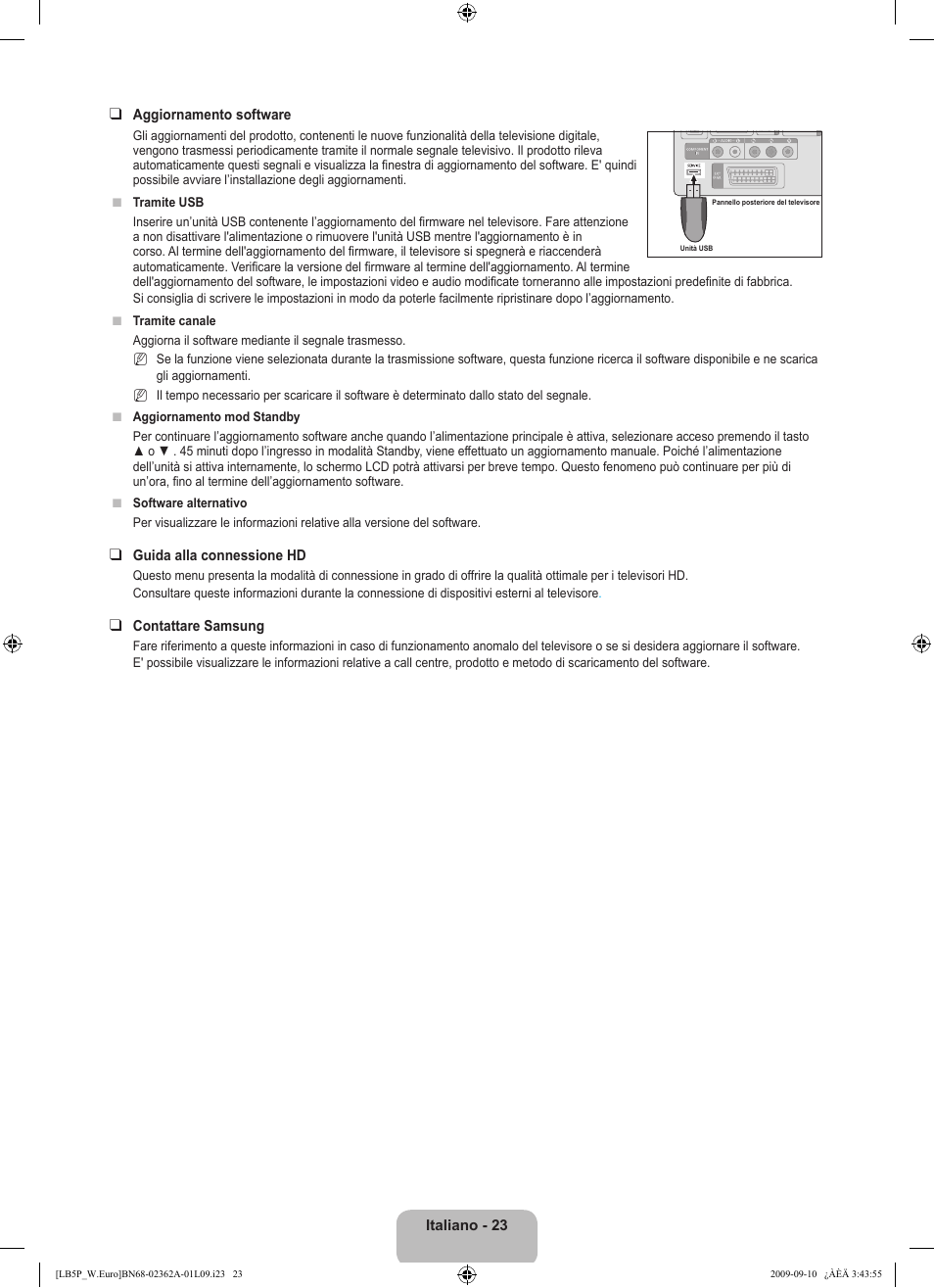 Samsung LE46B530P7W User Manual | Page 169 / 336