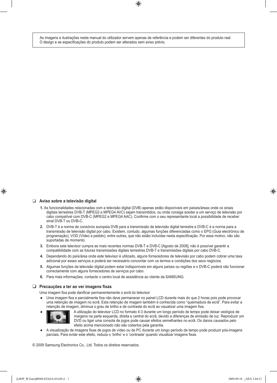 Samsung LE46B530P7W User Manual | Page 220 / 336