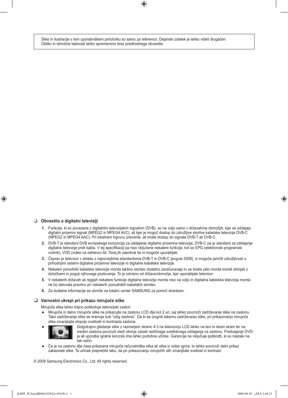 Samsung LE46B530P7W User Manual | Page 256 / 336