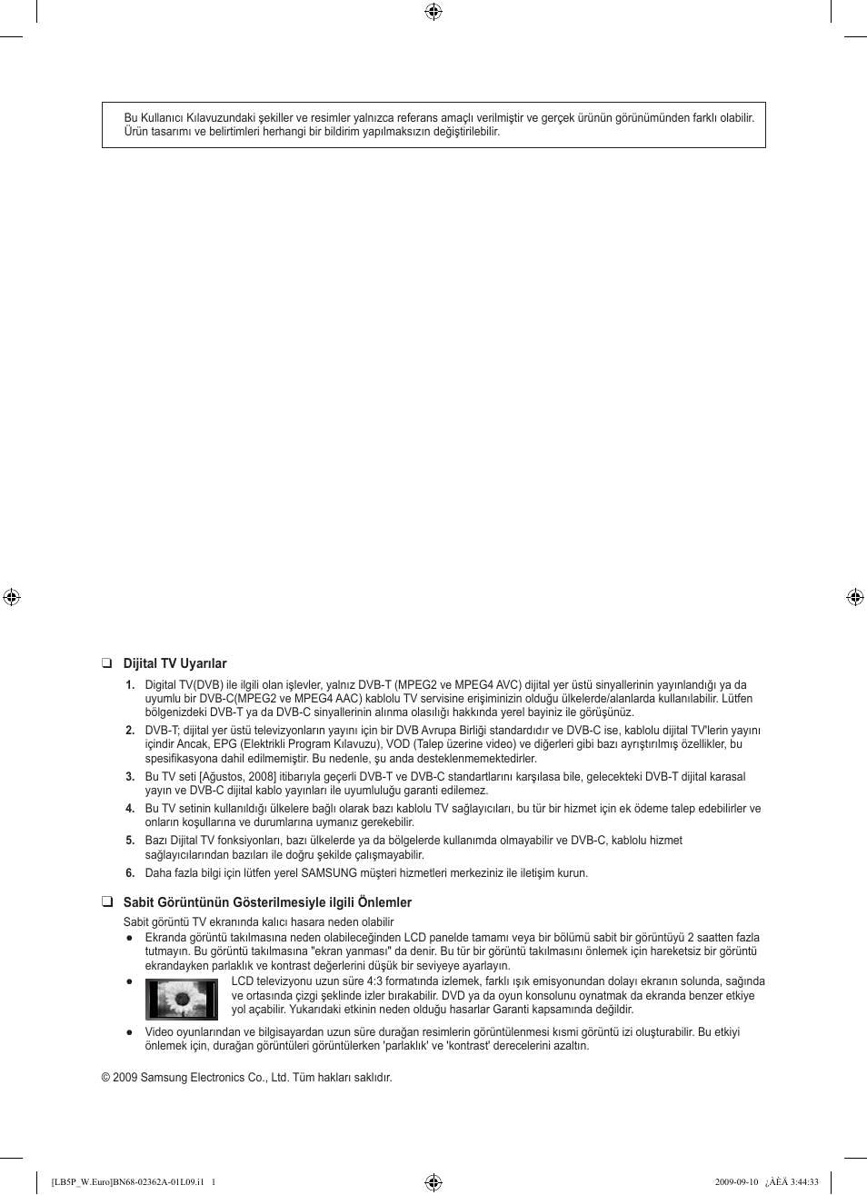 Samsung LE46B530P7W User Manual | Page 292 / 336