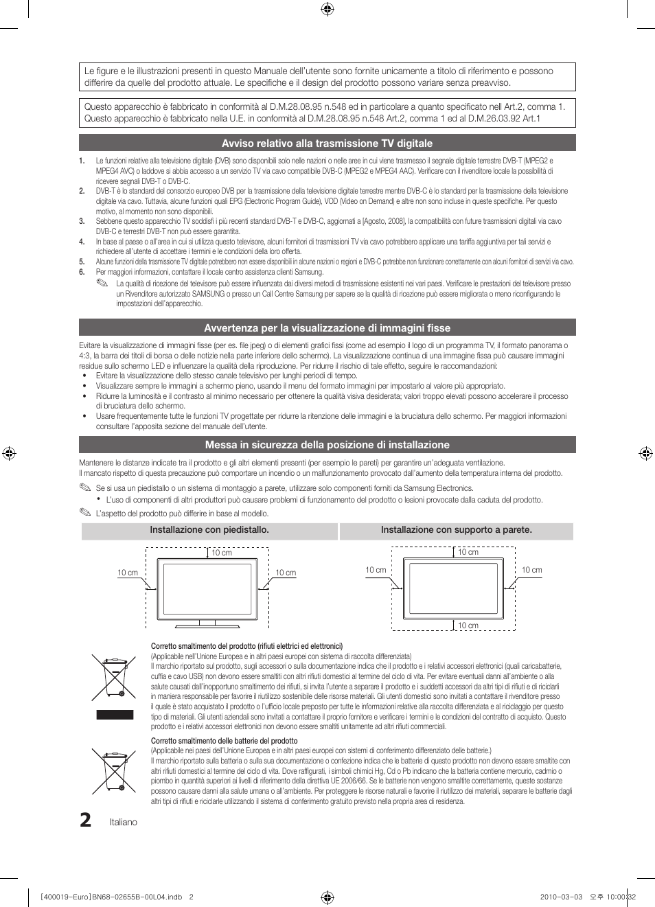 Samsung UE26C4000PW User Manual | Page 128 / 170