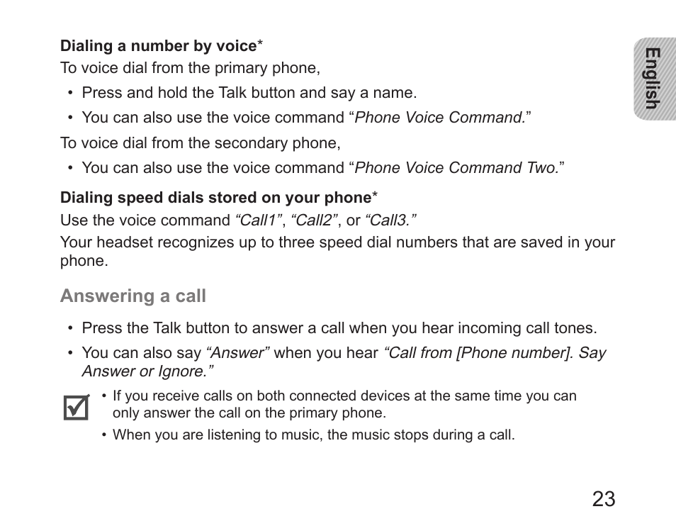 Samsung HM6450 User Manual | Page 25 / 195