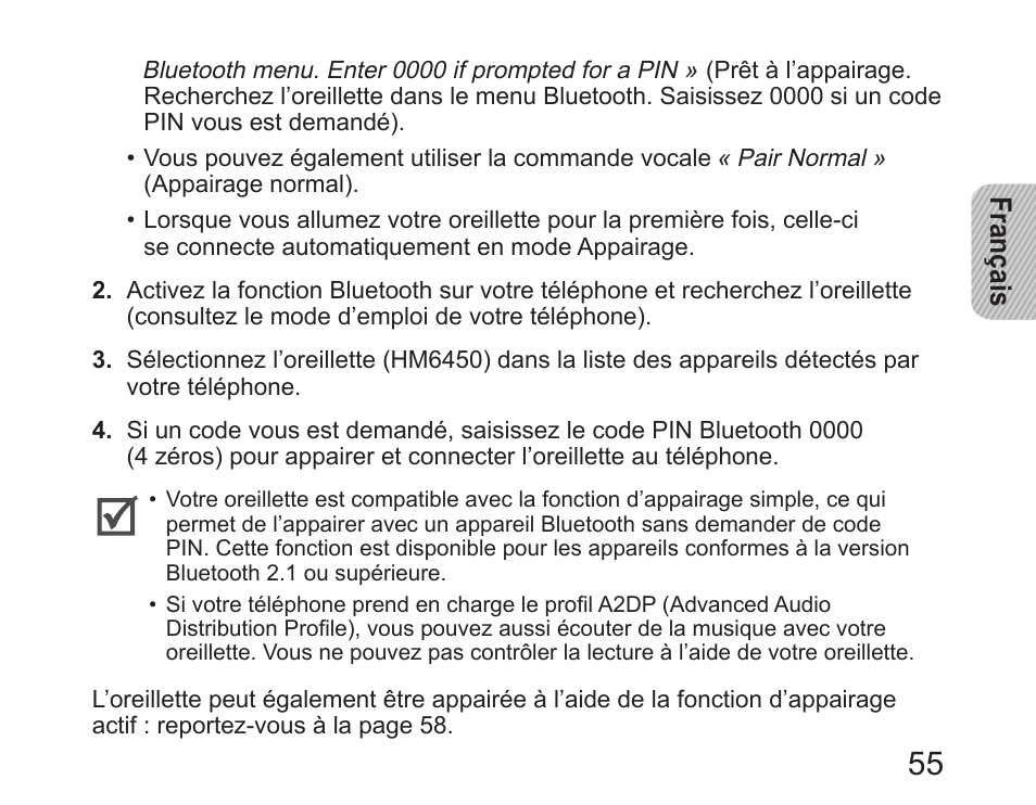 Samsung HM6450 User Manual | Page 57 / 195
