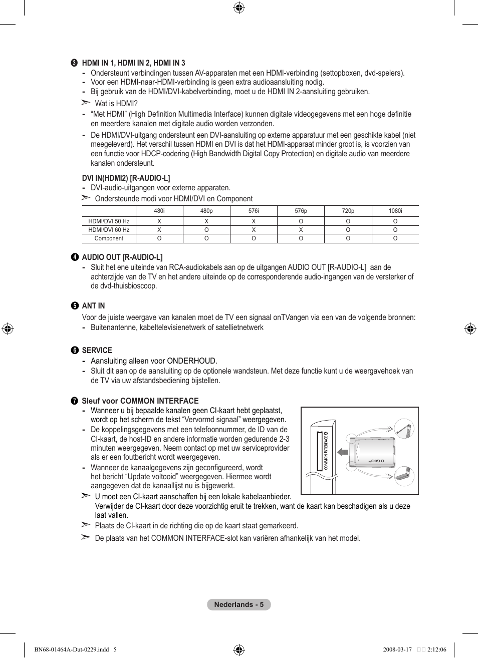 Samsung LE32A436T1D User Manual | Page 181 / 468