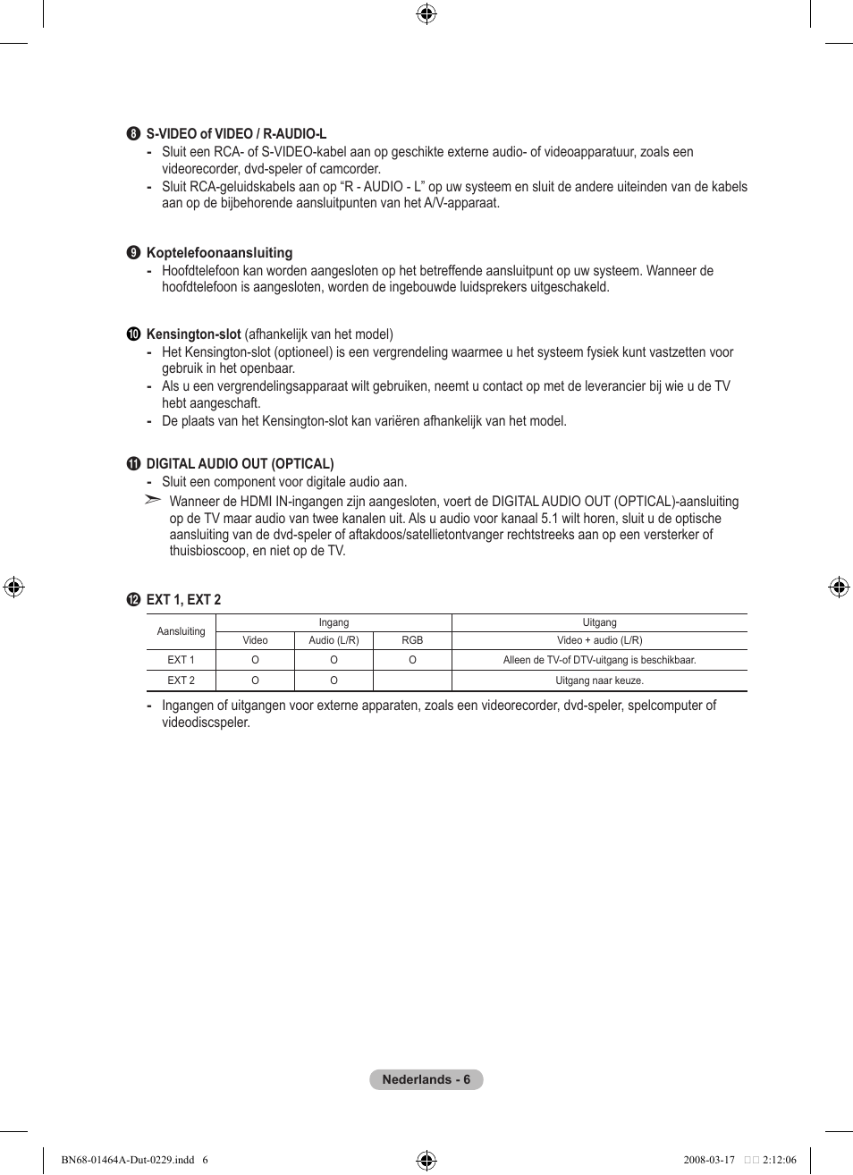 Samsung LE32A436T1D User Manual | Page 182 / 468