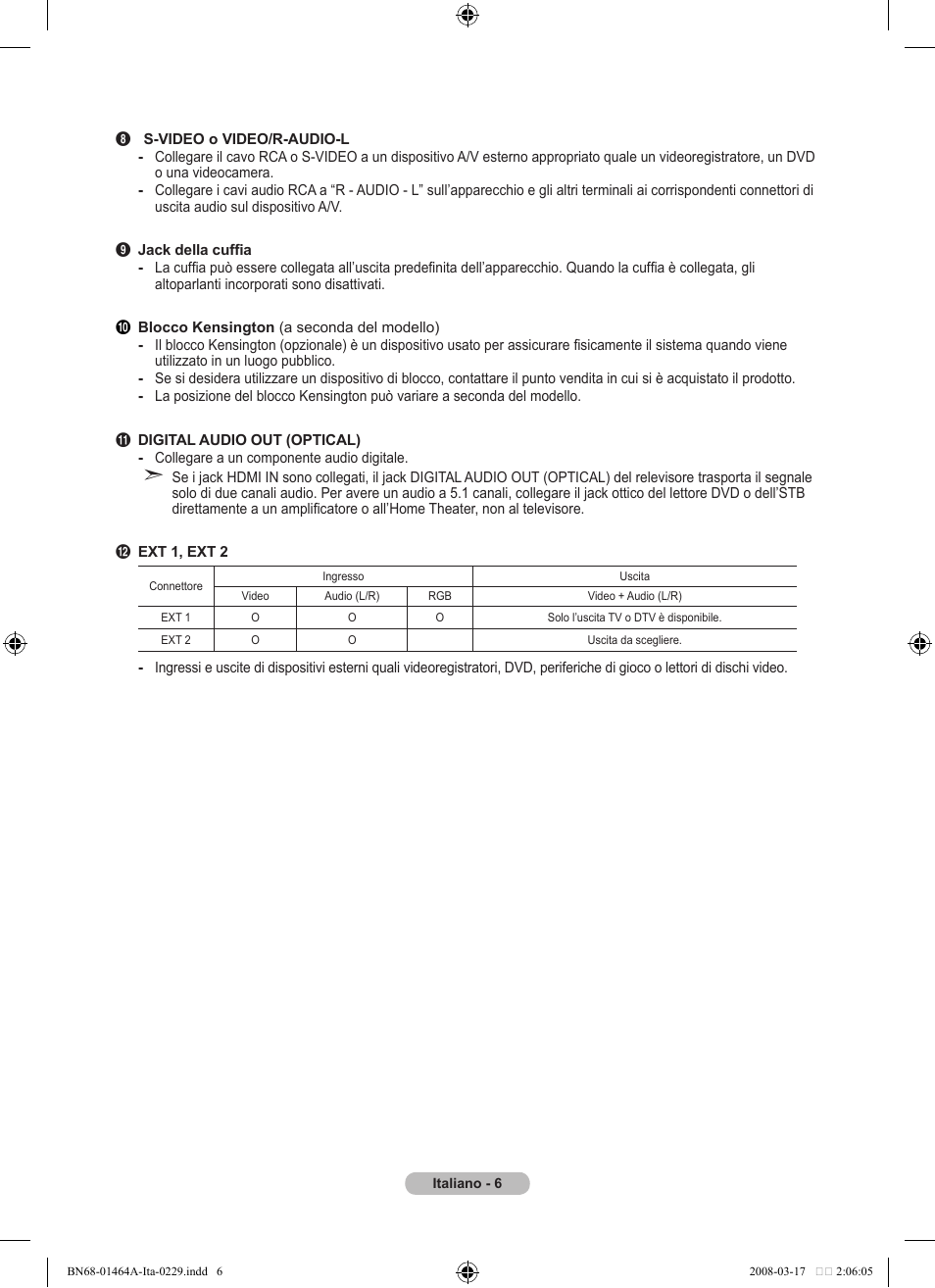 Samsung LE32A436T1D User Manual | Page 240 / 468