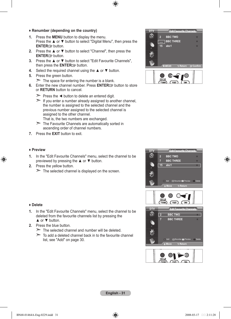 Samsung LE32A436T1D User Manual | Page 33 / 468