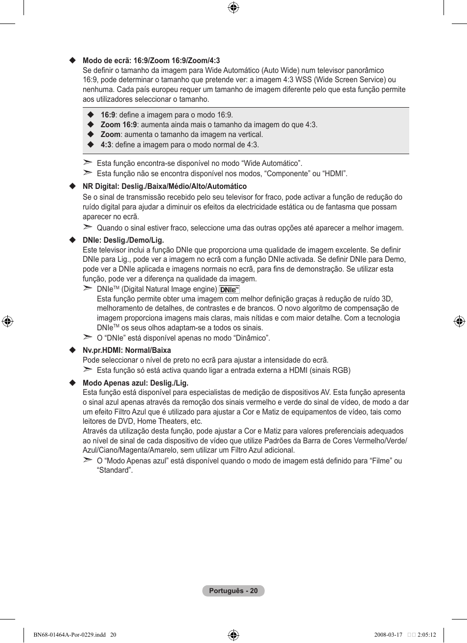 Samsung LE32A436T1D User Manual | Page 372 / 468