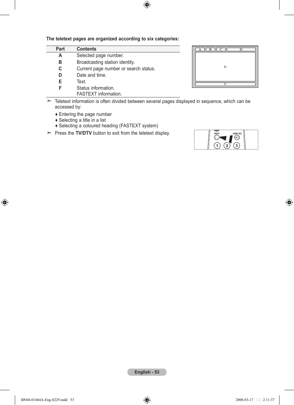 Samsung LE32A436T1D User Manual | Page 55 / 468