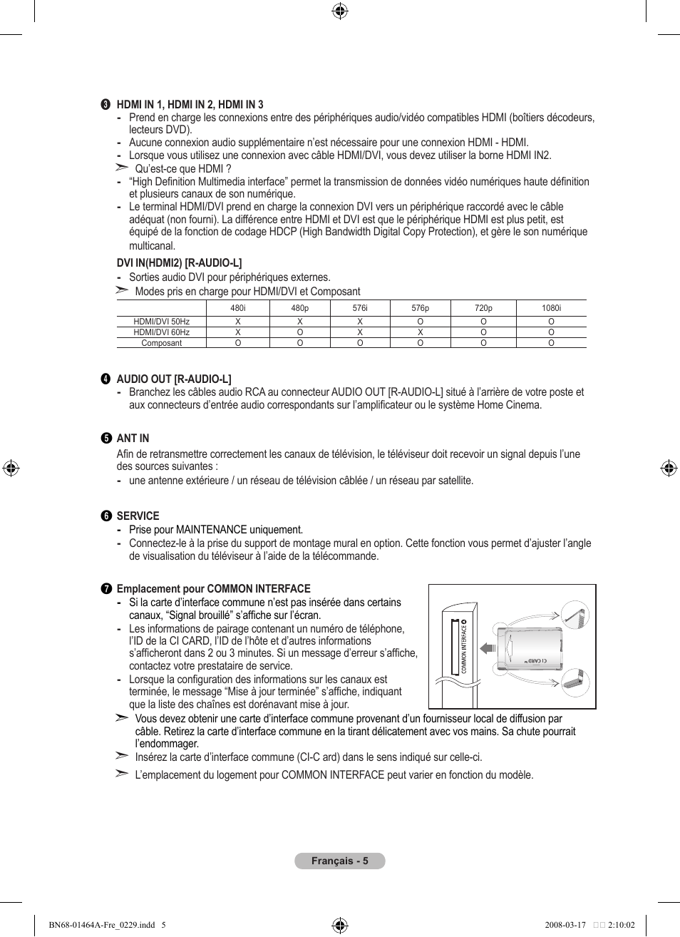 Samsung LE32A436T1D User Manual | Page 65 / 468