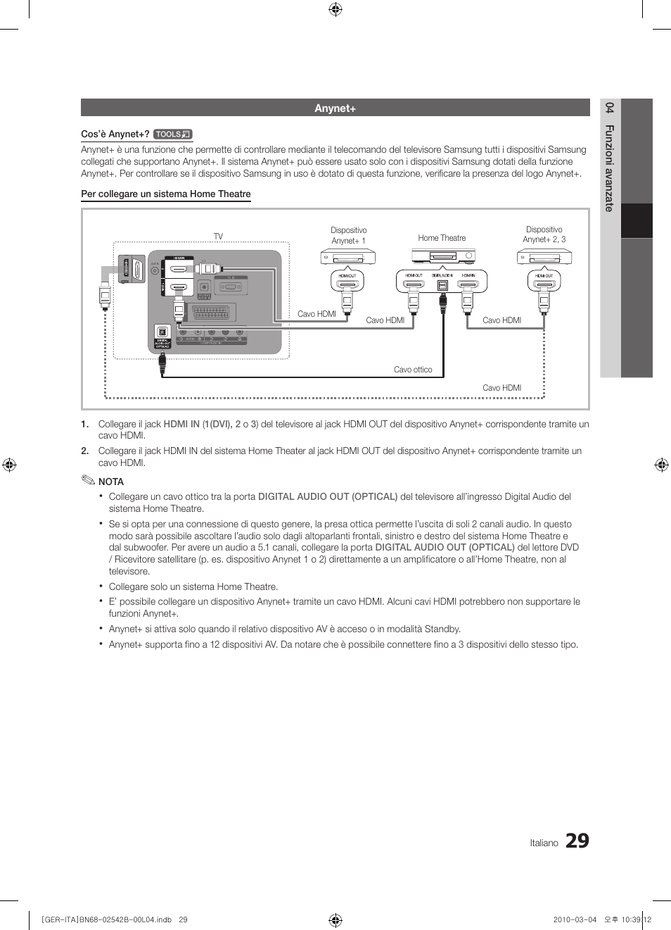 Samsung LE46C550J1W User Manual | Page 143 / 155