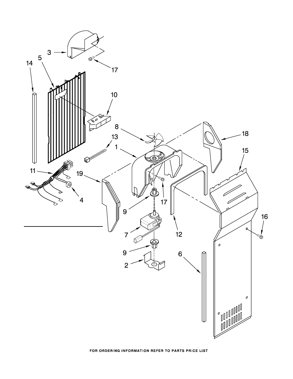 Air flow, Air flow parts | Amana ASD2522VRS00 User Manual | Page 17 / 21