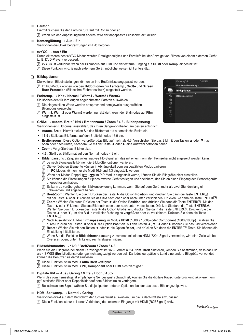 Samsung PS58B850Y1P User Manual | Page 169 / 655