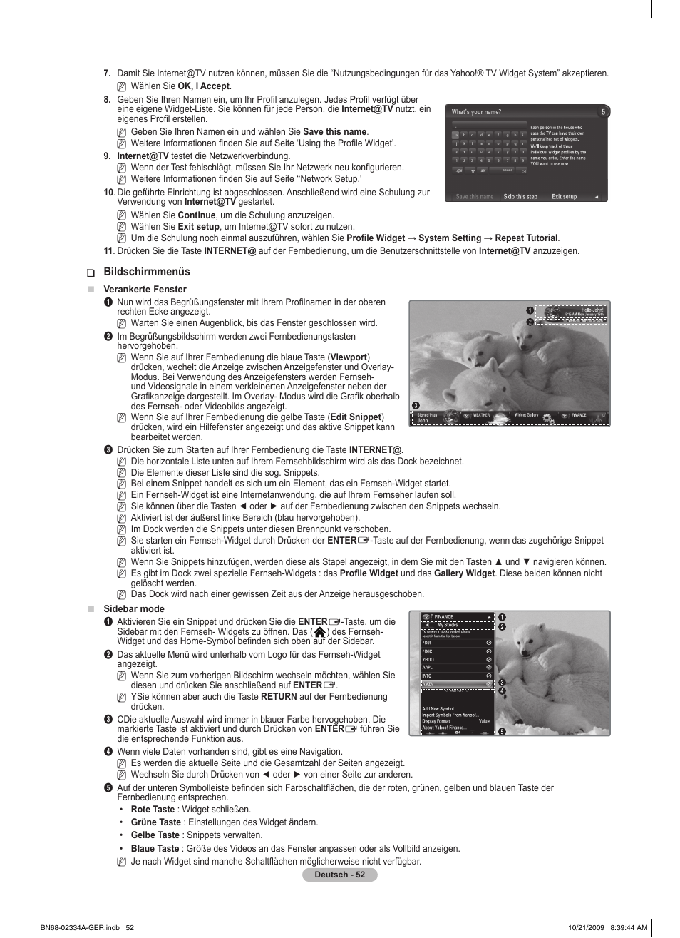 Bildschirmmenüs | Samsung PS58B850Y1P User Manual | Page 205 / 655